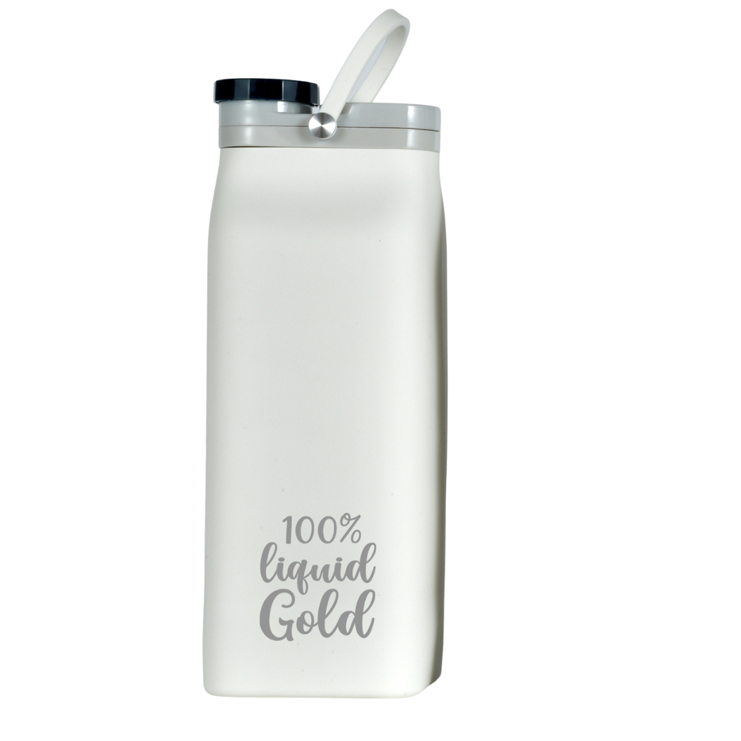 Junobie Liquid Gold – Caja de silicón para leche materna y fórmula