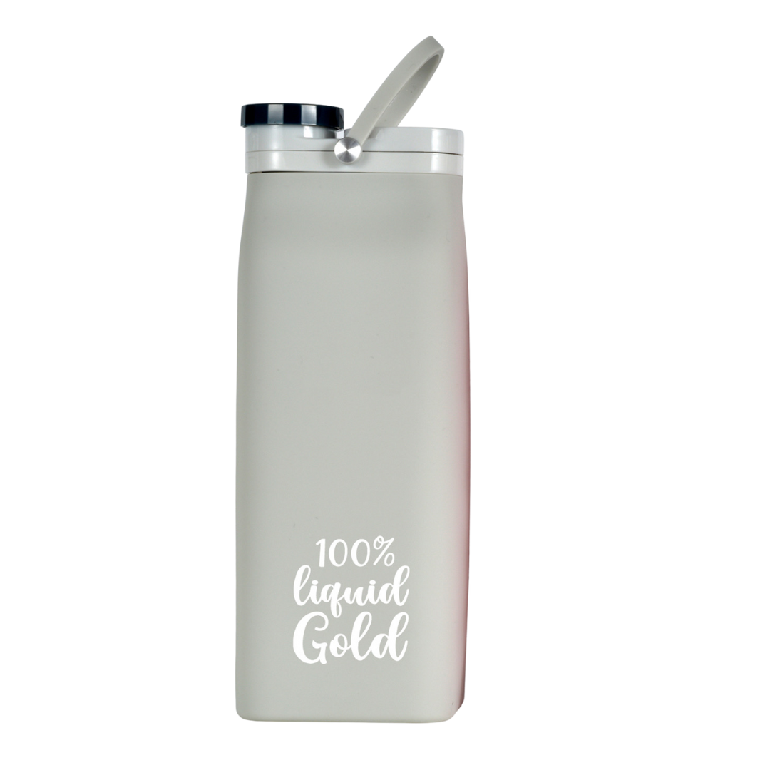 Junobie Liquid Gold – Caja de silicón para leche materna y fórmula