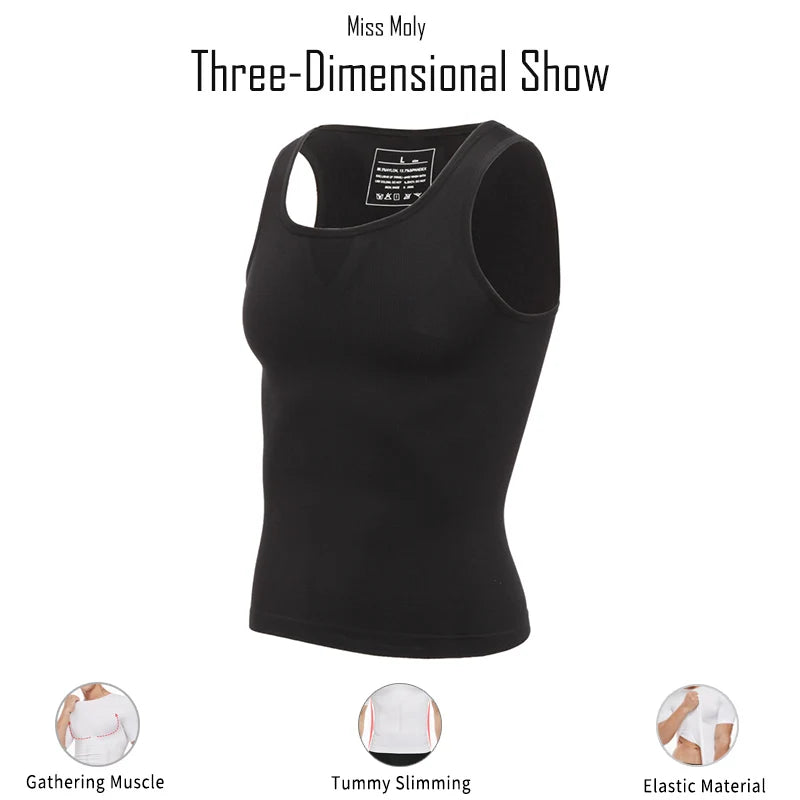 💪 Camiseta Reductora de Compresión 3D – Transforma tu figura al instante