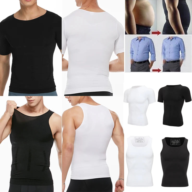 💪 Camiseta Reductora de Compresión 3D – Transforma tu figura al instante