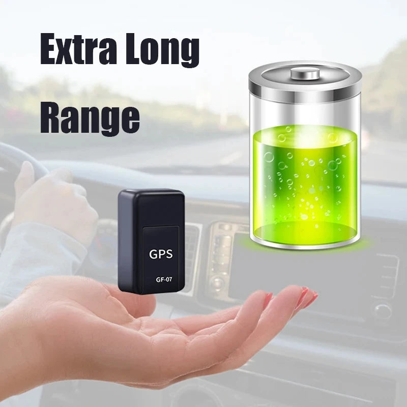 Rastreador Mini GPS magnético GF07, localizador de vehículos en tiempo Real, dispositivo de seguimiento de mascotas para coche, localizador GPS portátil compacto, aplicación de posición