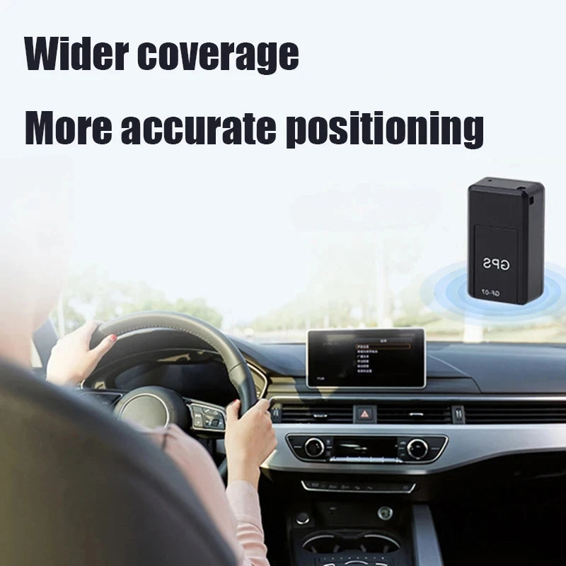 Rastreador Mini GPS magnético GF07, localizador de vehículos en tiempo Real, dispositivo de seguimiento de mascotas para coche, localizador GPS portátil compacto, aplicación de posición