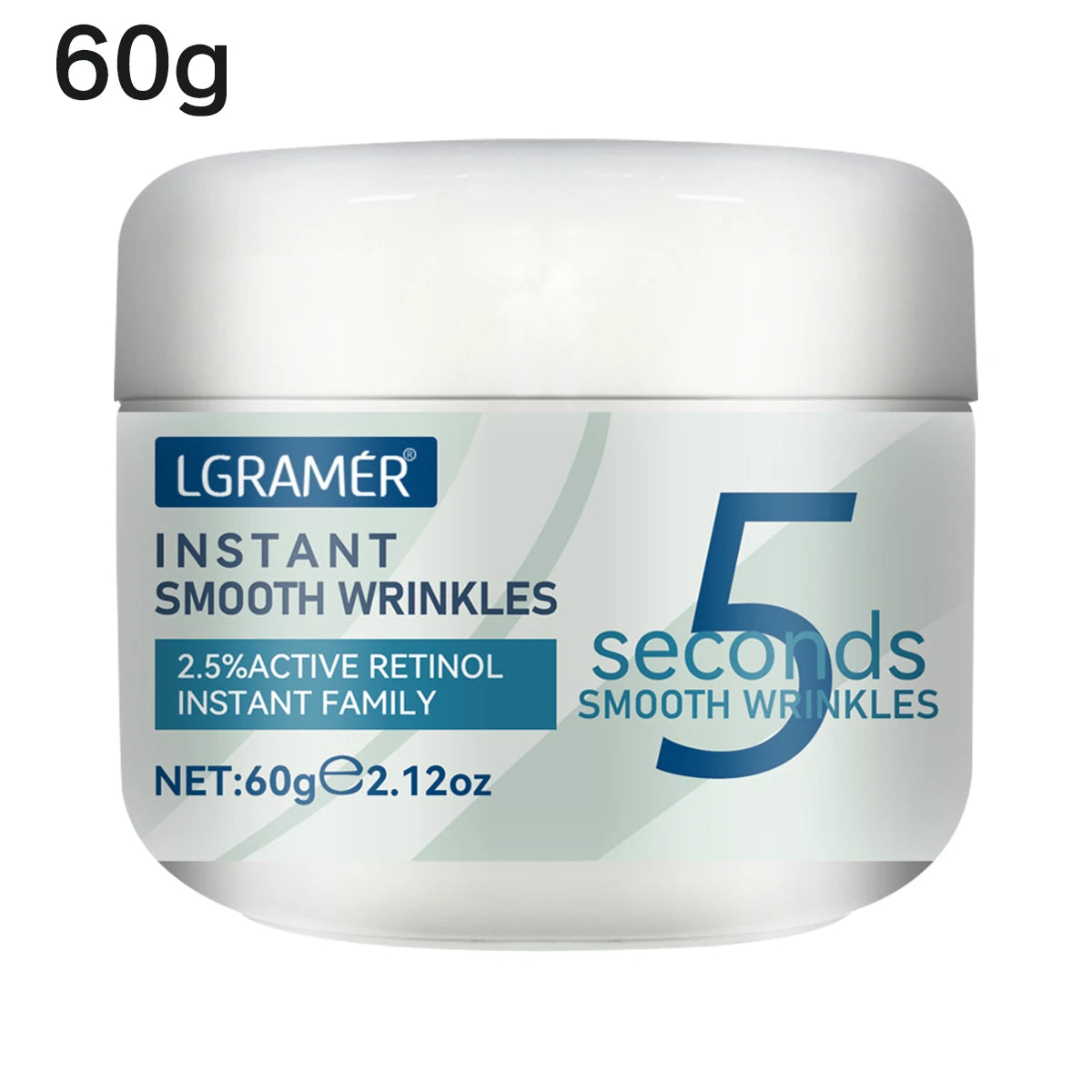 Crema antiarrugas de Retinol de 5 segundos, línea instantánea antienvejecimiento, crema que se desvanece, crema reafirmante para el cuidado hidratante de la piel fina, crema lifting