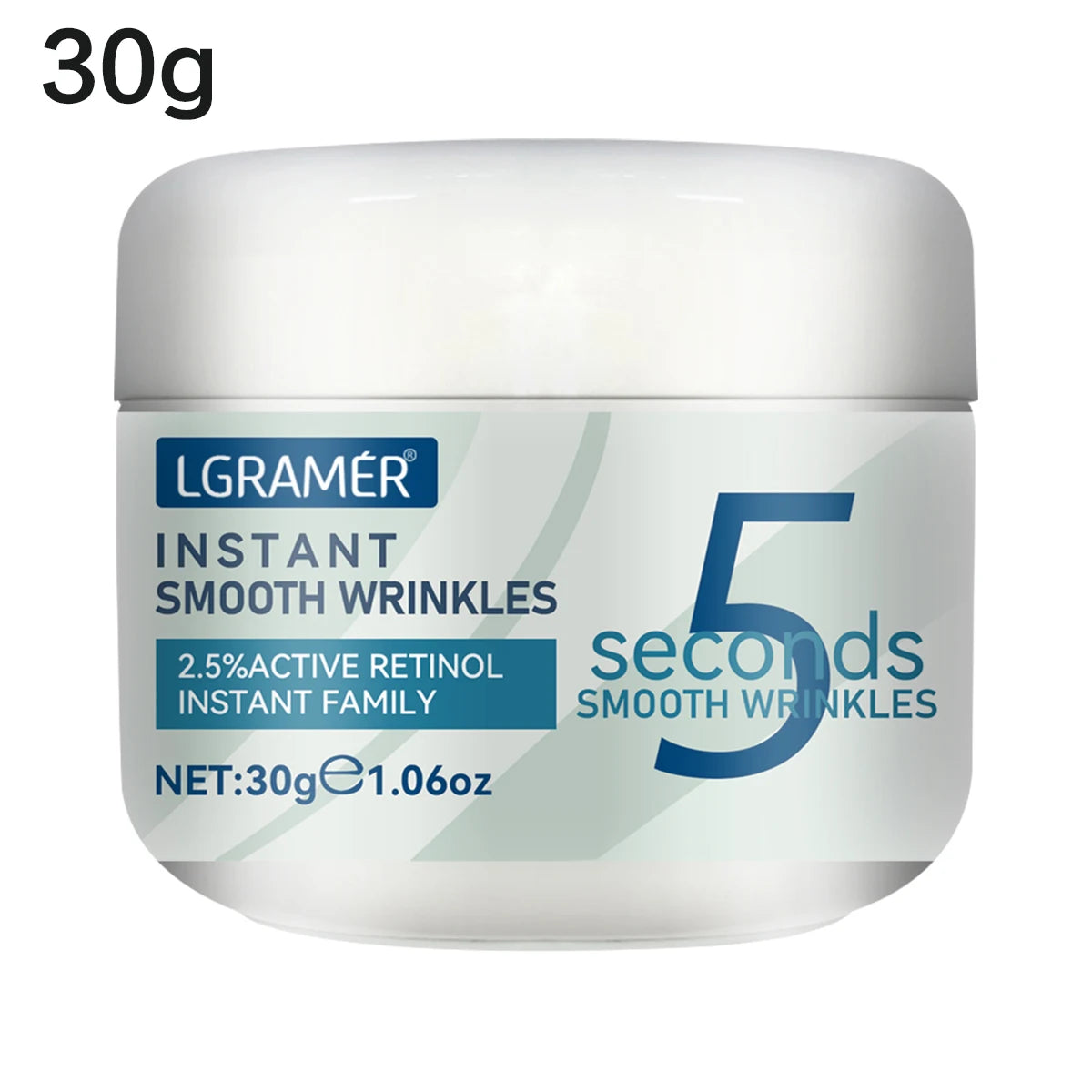 Crema antiarrugas de Retinol de 5 segundos, línea instantánea antienvejecimiento, crema que se desvanece, crema reafirmante para el cuidado hidratante de la piel fina, crema lifting