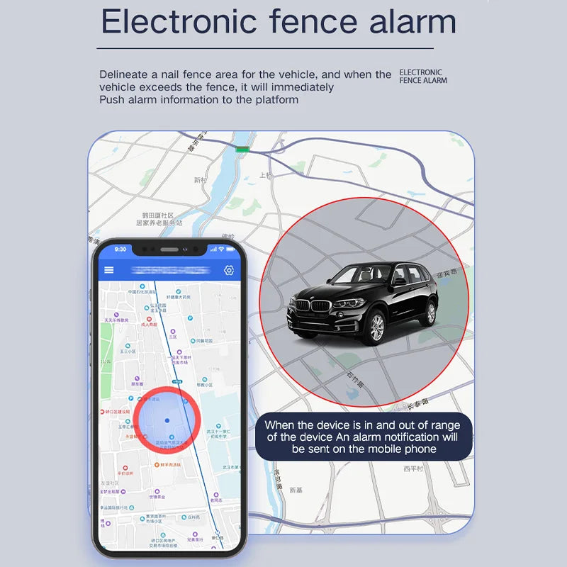 Rastreador Mini GPS magnético GF07, localizador de vehículos en tiempo Real, dispositivo de seguimiento de mascotas para coche, localizador GPS portátil compacto, aplicación de posición