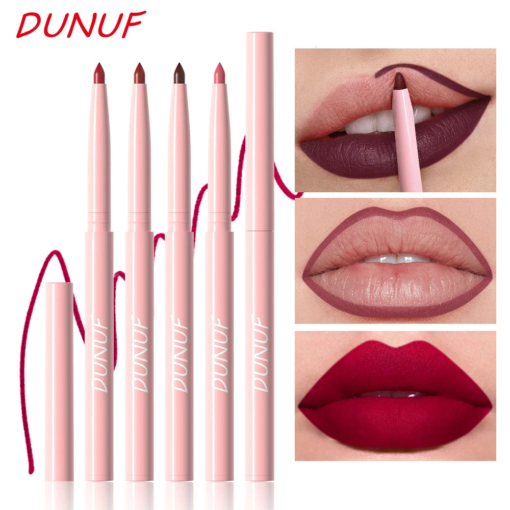 Juego de 6 uds de lápiz labial de larga duración, resistente al agua, a prueba de sudor, fácil colorear, no se decolora, juego de brillo de labios, maquillaje de belleza