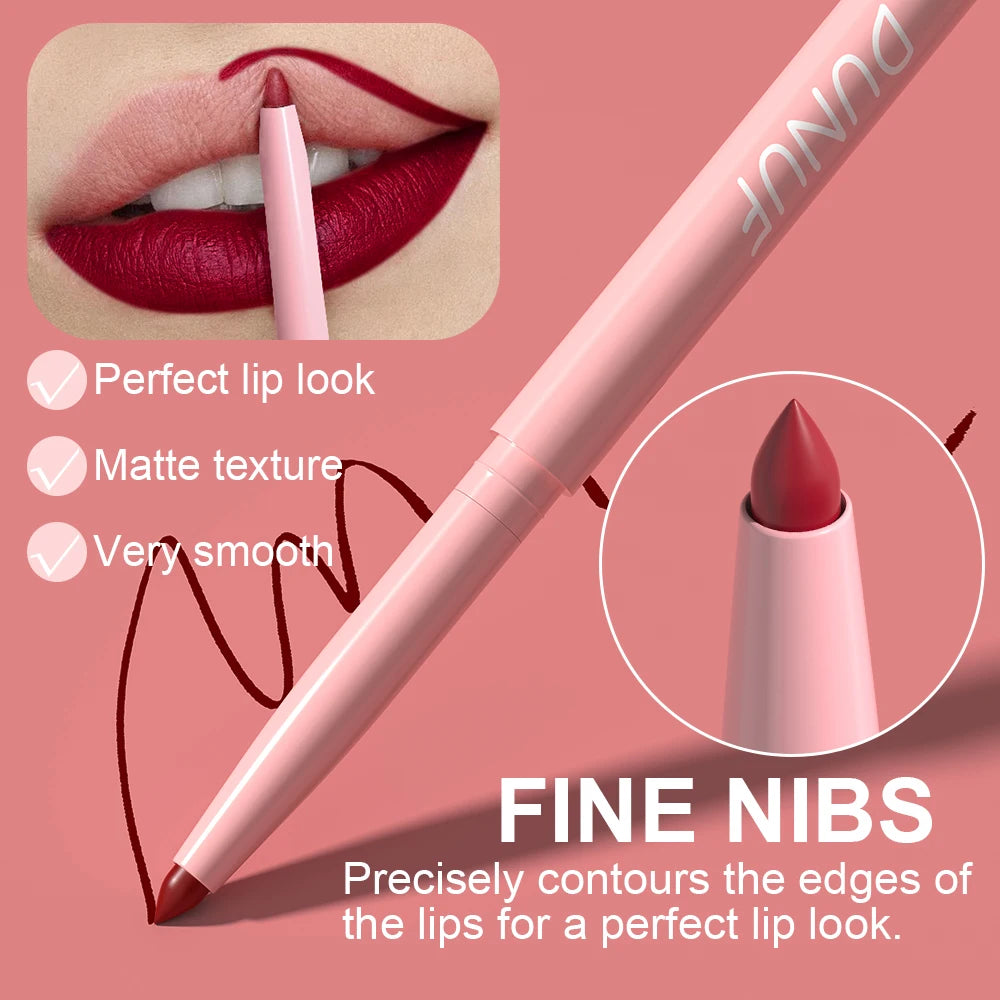 Juego de 6 uds de lápiz labial de larga duración, resistente al agua, a prueba de sudor, fácil colorear, no se decolora, juego de brillo de labios, maquillaje de belleza