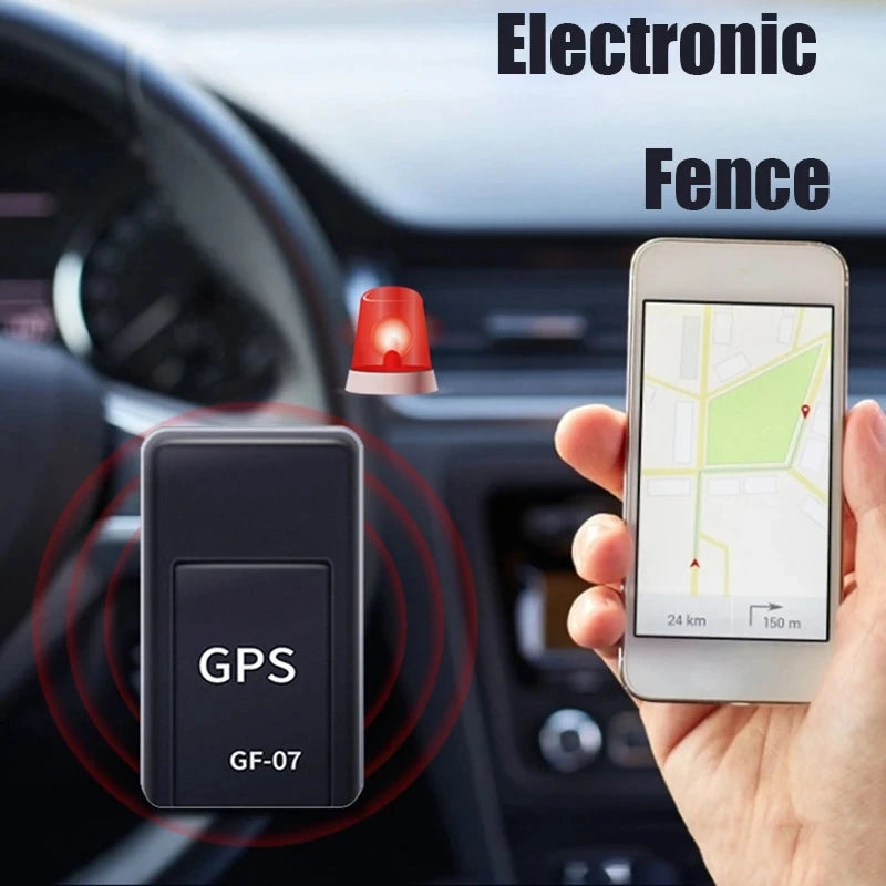 Rastreador Mini GPS magnético GF07, localizador de vehículos en tiempo Real, dispositivo de seguimiento de mascotas para coche, localizador GPS portátil compacto, aplicación de posición